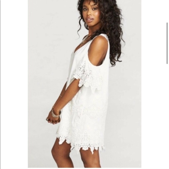 show me your mumu birdie ruffle scallop dress - Picture 2 of 15